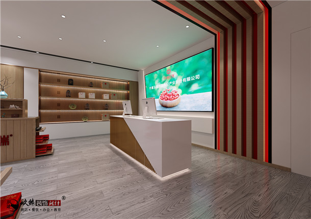 銀川沃福百瑞枸杞展廳設計|銀川展廳設計展現(xiàn)產品文化魅力_nxjdhl