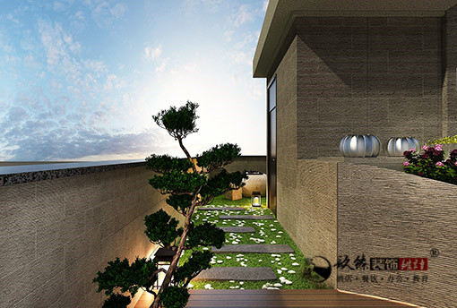 銀川別墅裝修|銀川別墅裝修設(shè)計|镹臻裝修網(wǎng) 二樓_View02.jpg