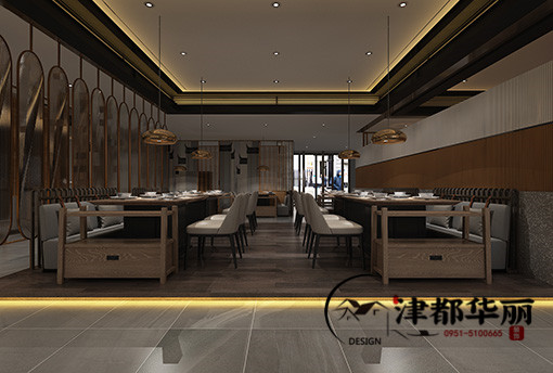 銀川青山火鍋店設(shè)計裝修案例_銀川火鍋店設(shè)計裝修公司_CY