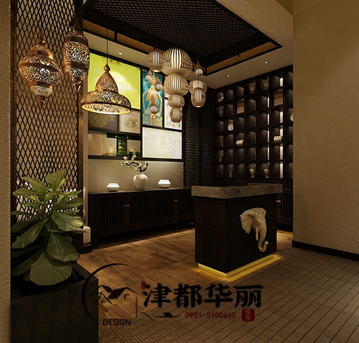 銀川泰蘭德養(yǎng)生會(huì)所裝修設(shè)計(jì)案例_nxjdhl