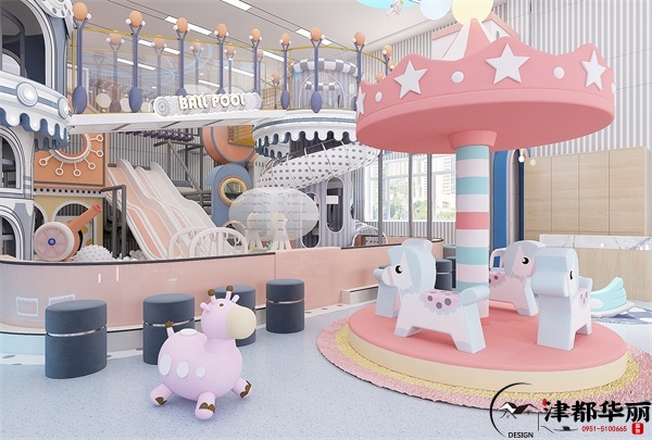 銀川某部隊兒童樂園設(shè)計方案鑒賞|銀川兒童樂園設(shè)計裝修公司推薦