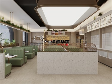 銀川餐廳裝修設計項目|津都華麗設計