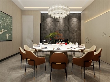銀川餐廳裝修設計項目|津都華麗設計