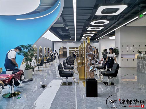 銀川美業(yè)中心裝修設(shè)計項目|津都華麗設(shè)計