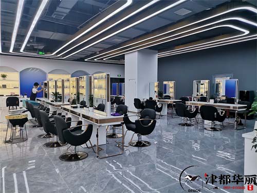 銀川美業(yè)中心裝修設(shè)計項目|津都華麗設(shè)計
