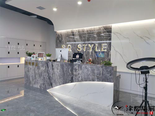 銀川美業(yè)中心裝修設(shè)計項目|津都華麗設(shè)計