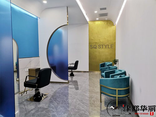 銀川美業(yè)中心裝修設(shè)計項目|津都華麗設(shè)計
